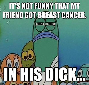 Serious fish SpongeBob