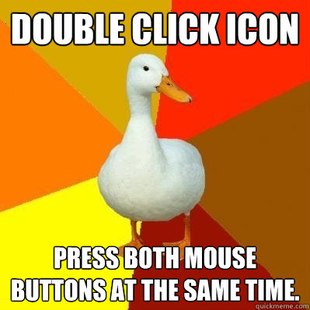 Tech Impaired Duck