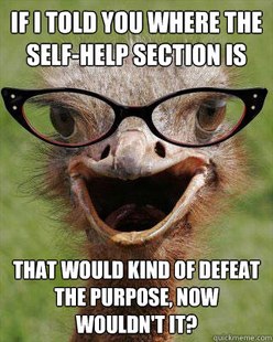 Judgmental Bookseller Ostrich