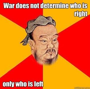 Confucius says