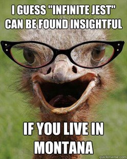 Judgmental Bookseller Ostrich