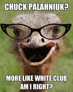 Judgmental Bookseller Ostrich