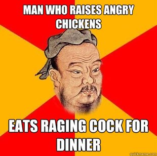 Confucius says