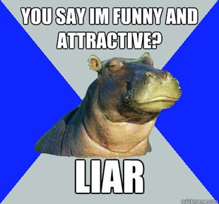 Skeptical Hippo