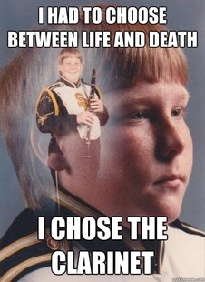 PTSD Clarinet Boy