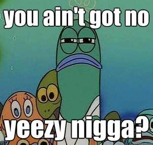 Serious fish SpongeBob