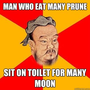 Confucius says