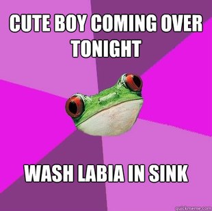 Foul Bachelorette Frog