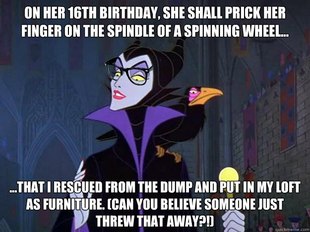 Hipster Maleficent