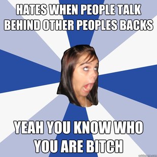 Annoying Facebook Girl