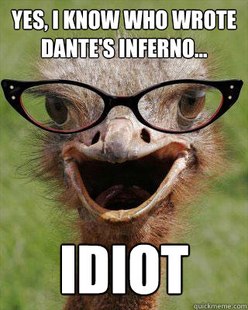 Judgmental Bookseller Ostrich