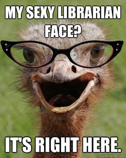 Judgmental Bookseller Ostrich