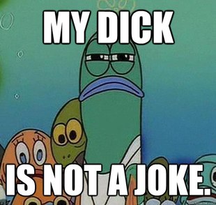 Serious fish SpongeBob
