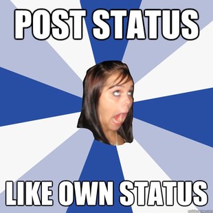 Annoying Facebook Girl