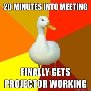 Tech Impaired Duck
