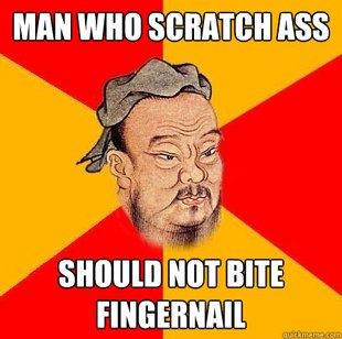 Confucius says