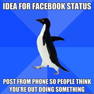 Socially Awkward Penguin