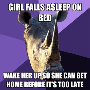 Sexually Oblivious Rhino