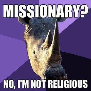 Sexually Oblivious Rhino