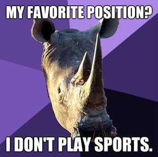 Sexually Oblivious Rhino