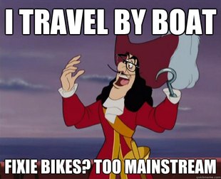 Hipster Captain Hook
