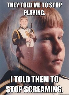 PTSD Clarinet Boy