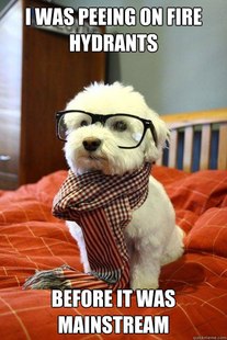 Hipster Dog