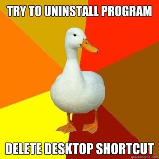 Tech Impaired Duck