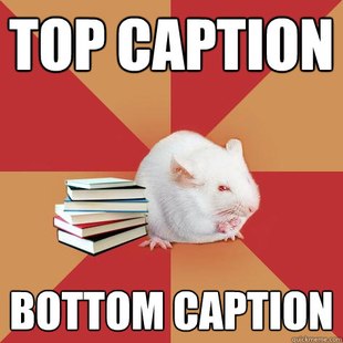 Science Major Mouse