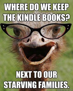 Judgmental Bookseller Ostrich