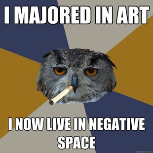 Art Student Owl