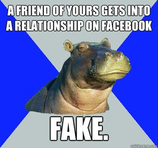Skeptical Hippo