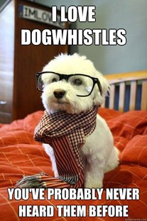 Hipster Dog