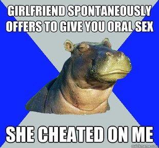 Skeptical Hippo