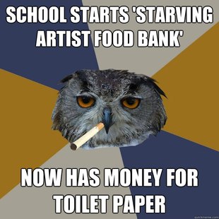 Art Student Owl