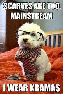 Hipster Dog