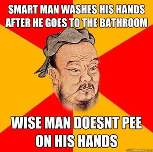 Confucius says