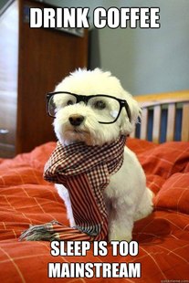 Hipster Dog