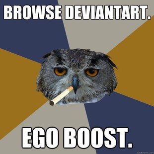 Art Student Owl
