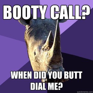Sexually Oblivious Rhino