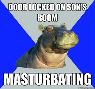 Skeptical Hippo