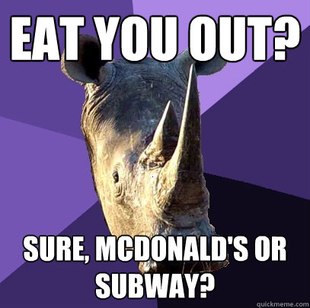 Sexually Oblivious Rhino