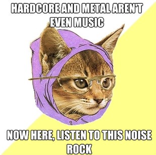 Hipster Kitty