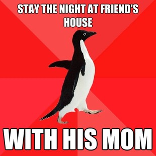Socially Awesome Penguin