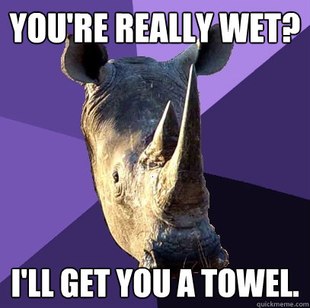 Sexually Oblivious Rhino