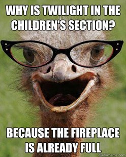 Judgmental Bookseller Ostrich