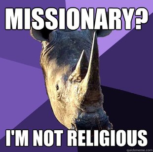 Sexually Oblivious Rhino