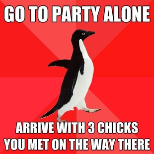 Socially Awesome Penguin