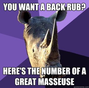 Sexually Oblivious Rhino