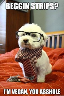 Hipster Dog